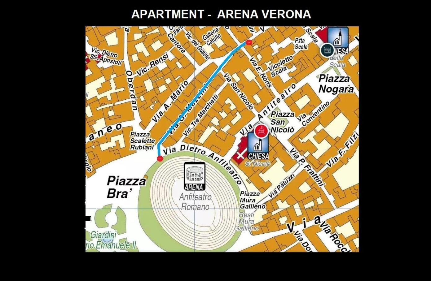 Arena Suite Mazzini Verona Centro Экстерьер фото